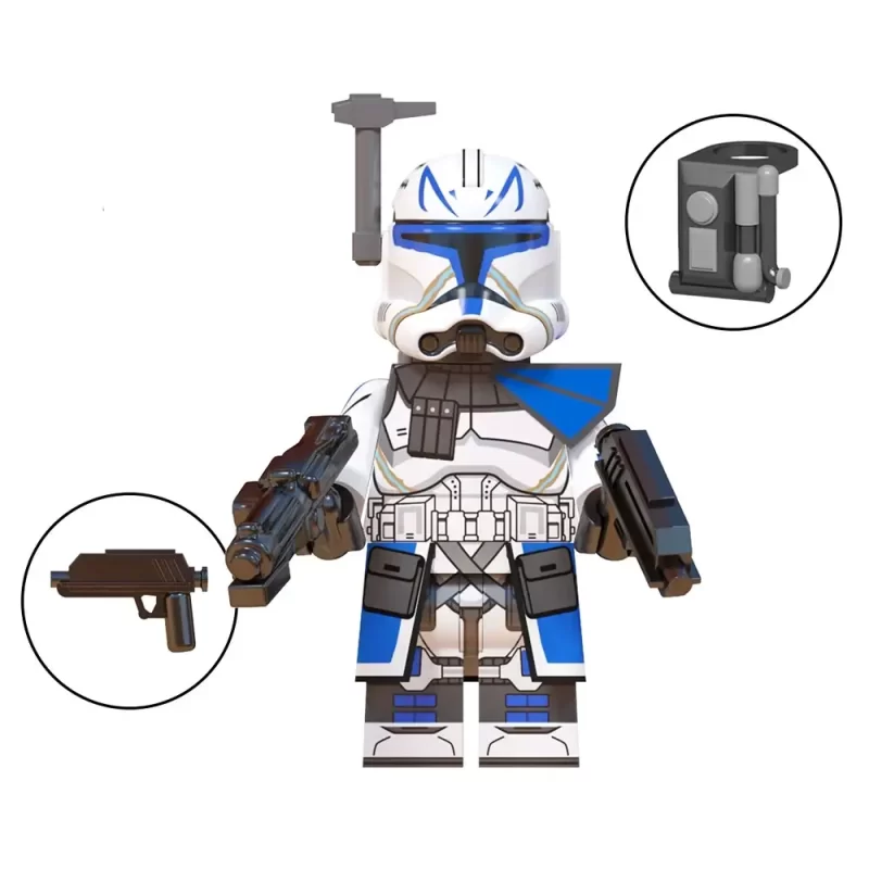 Captain Rex 501st Legion Star Wars Minifigure Custom