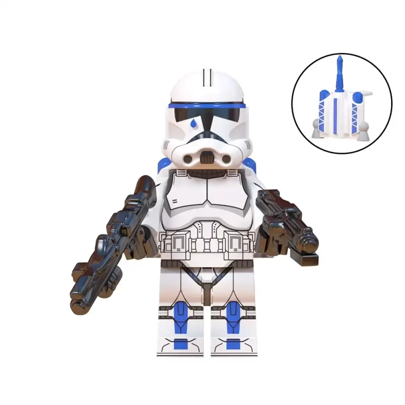 Tup Clone Trooper 501st Legion Star Wars Minifigure Custom